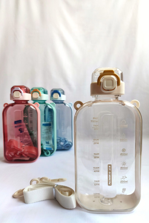 خرید قمقمه کتابی فانتزی سفید | ارسال فوری در شیراز