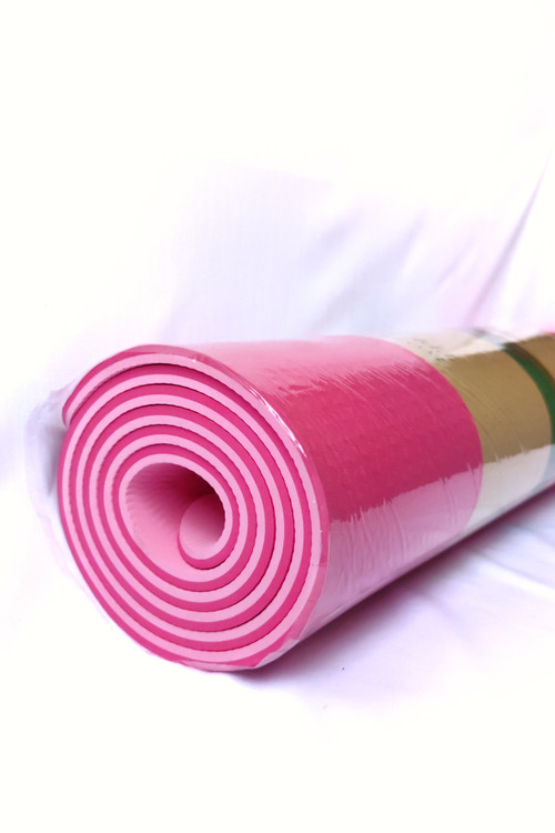 مت یوگا TPE ضخامت 8 میل صورتی