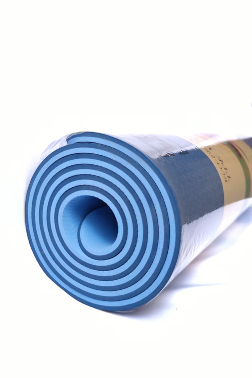 مت یوگا TPE آبی