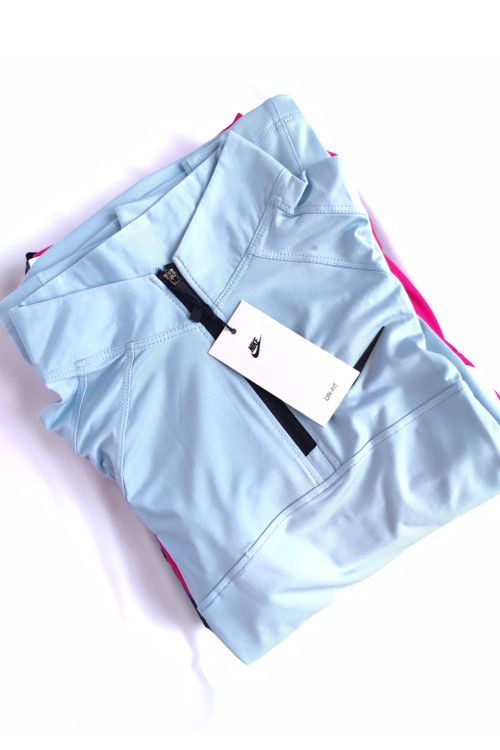 پیراهن آستین بلند ورزشی فینگر دار آبی | تحویل سریع