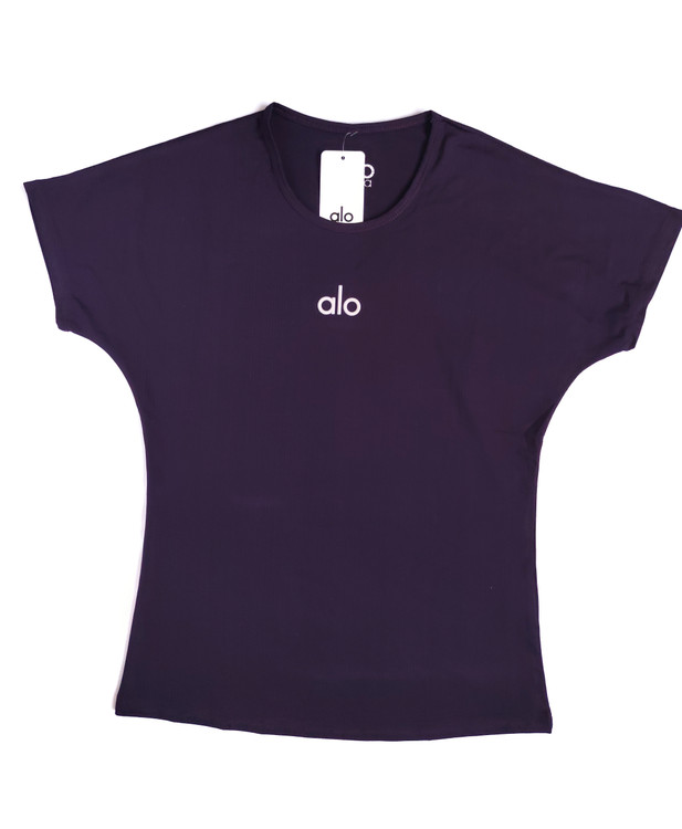 ست باشگاهی alo رنگ بادمجانی زنانه