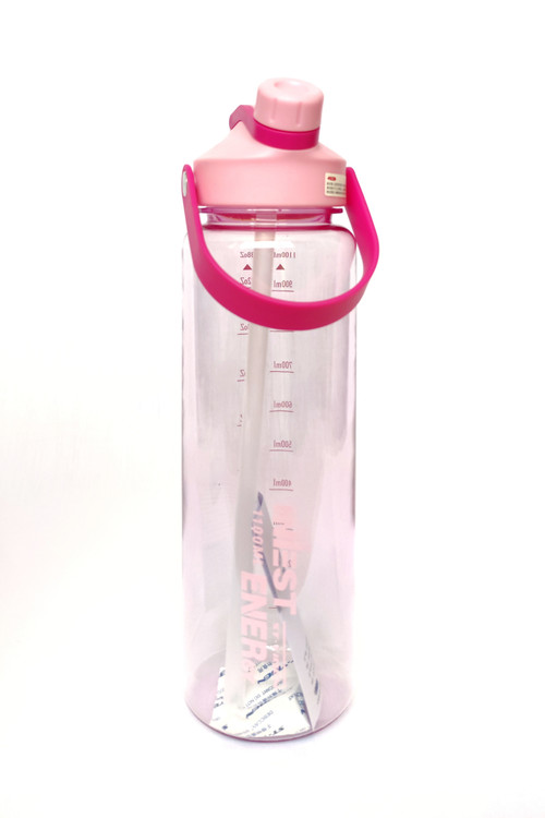 خرید بطری آب نی دار شفاف حجم 1100 میلی لیتر